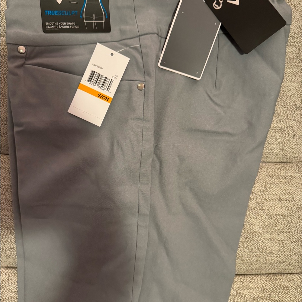 Callaway Tru Sculpt Gray Ankle Pants